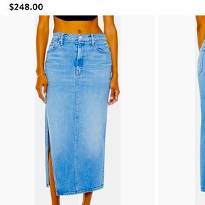 Mother Denim Skirt